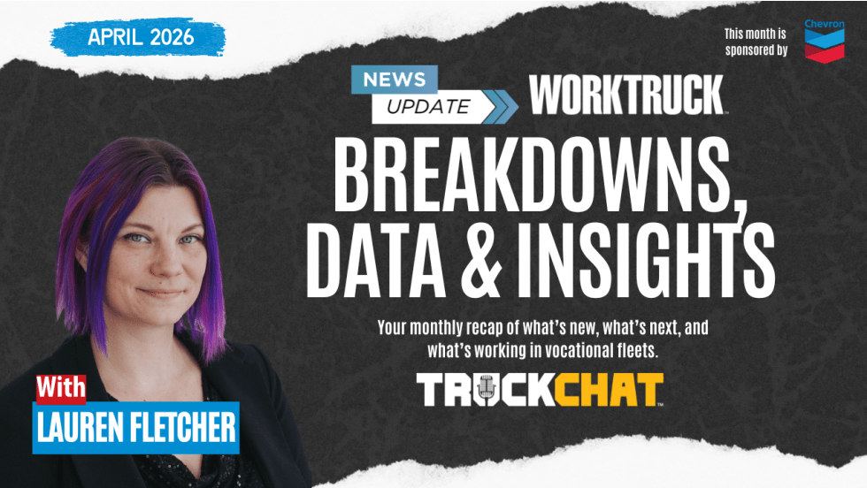 Breakdowns, data & insights are the topics of the April 2026 Truck Chat Monthly Recap sponsored by Chevron REGI