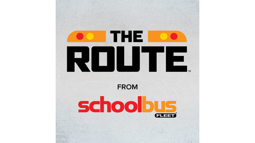 The Route thumbnail with school bus fleet logo