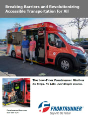 Breaking Accessibility Barriers with the Low Floor Frontrunner Minibus