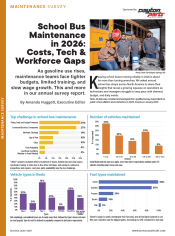 2026 School Bus Maintenance Survey