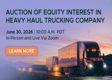 Equity Interest Auction