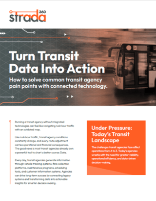 Turn Transit Data Into Action
