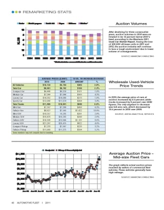 2010 Remarketing Statistics