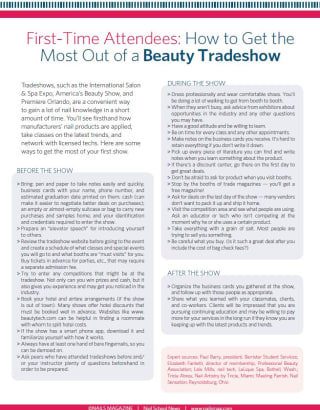 How to Get the Most Out of a Beauty Tradeshow