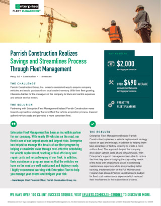 Discover the Secret Sauce to Fleet Savings for Construction Vehicles 