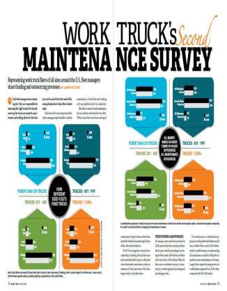 Work Truck's 2nd Maintenance Survey