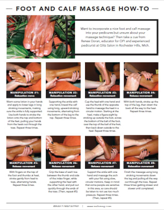 Foot and Calf Massage How-To