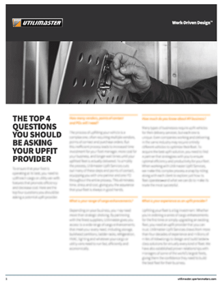 The Top 4 Questions You Should Be Asking Your Upfit Provider