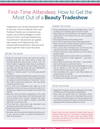 How to Get the Most Out of a Beauty Tradeshow