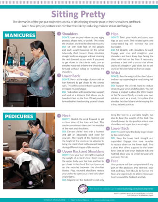 Handout : Perfect Posture for Nail Techs