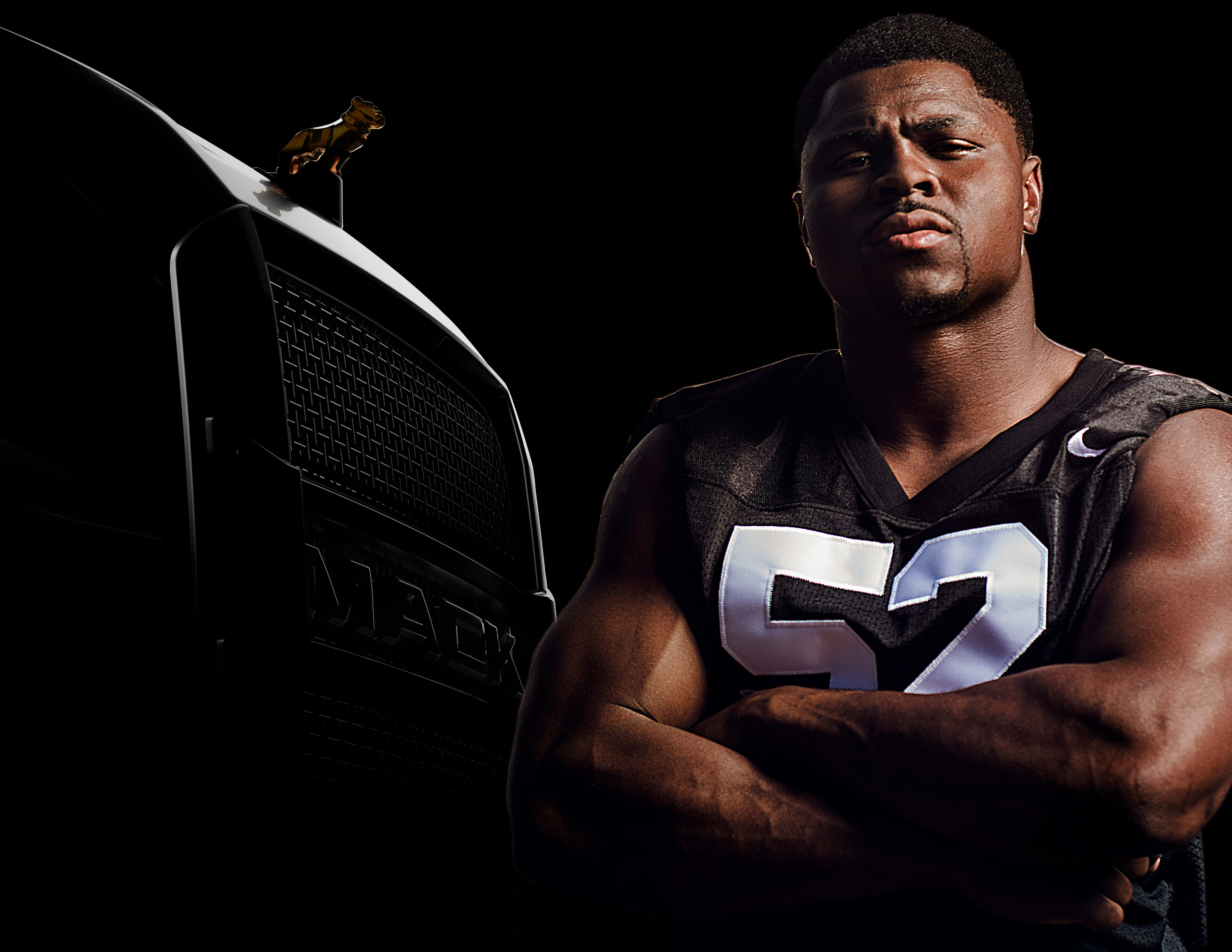 Shell Mack Mack, Meet Mack: NFL's Khalil Mack Builds Excitement for New Truck ...