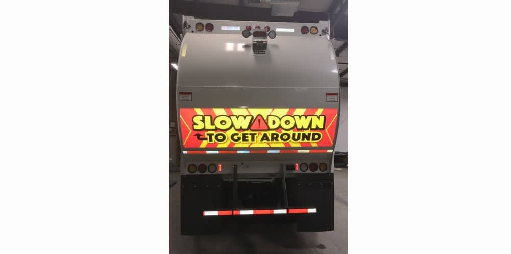 Work Vehicle Sticker Solid Waste Association Adds New Safety Stickers | Work Truck Online