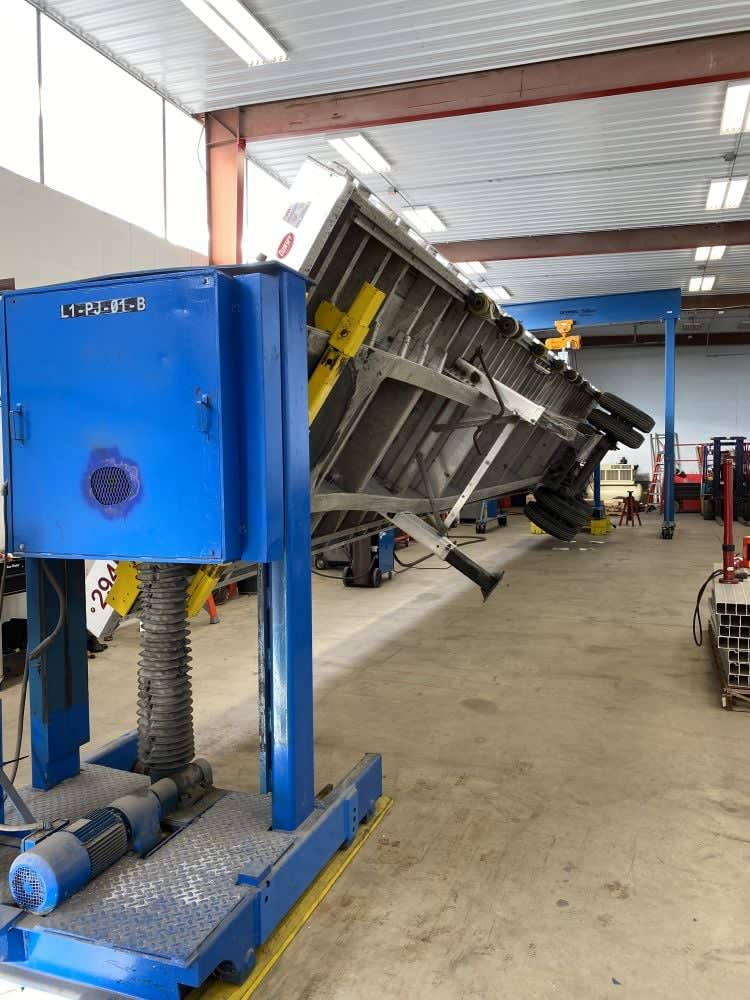 Rotating Trailer Positioner Helps with Maintenance | Work Truck Online
