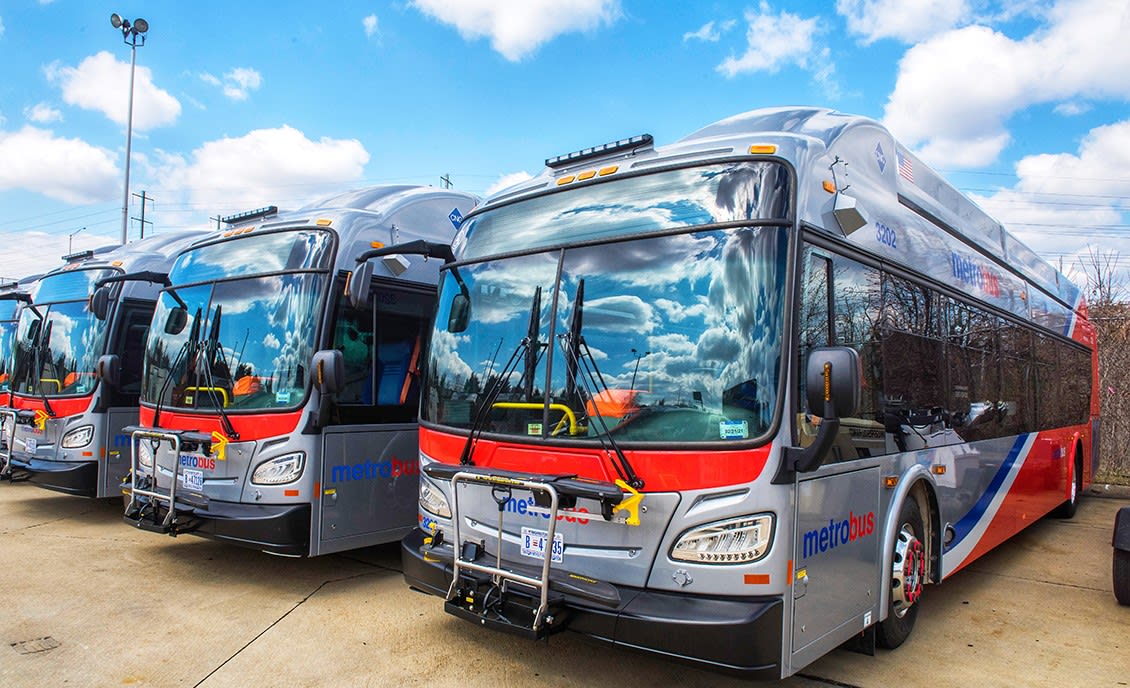 Transfer Metro WMATA to Test Bus Transfer Signal Lights | Metro