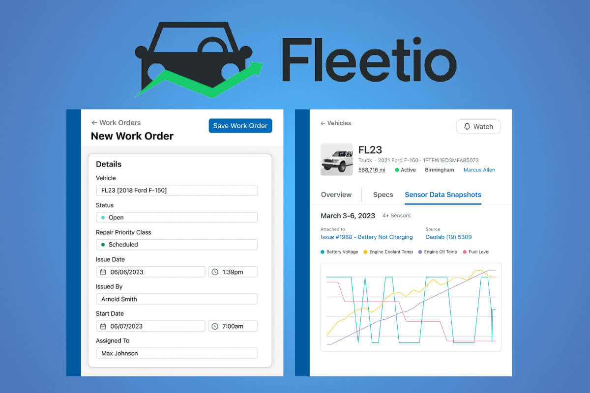 Fleetio Expands Fleet Maintenance Offerings | Work Truck Online
