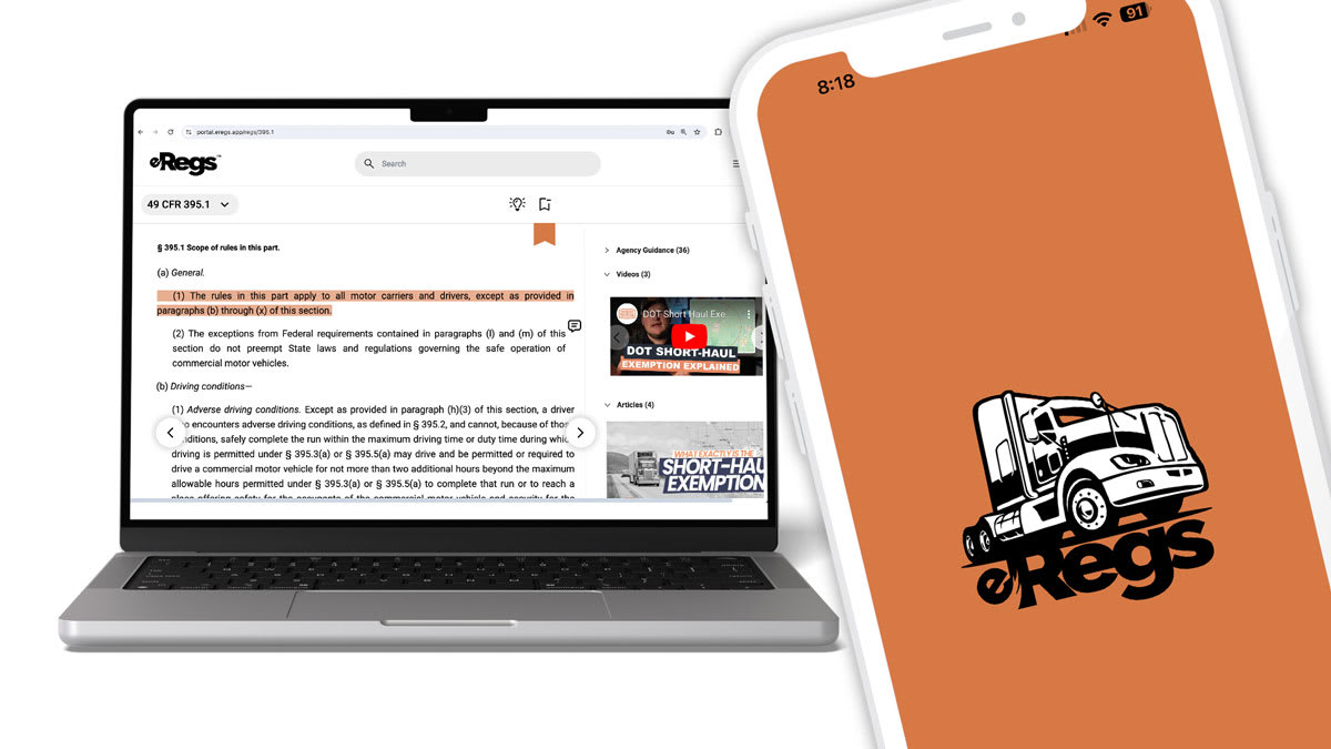 eRegs: A New Way to Navigate Truck Safety Regulations