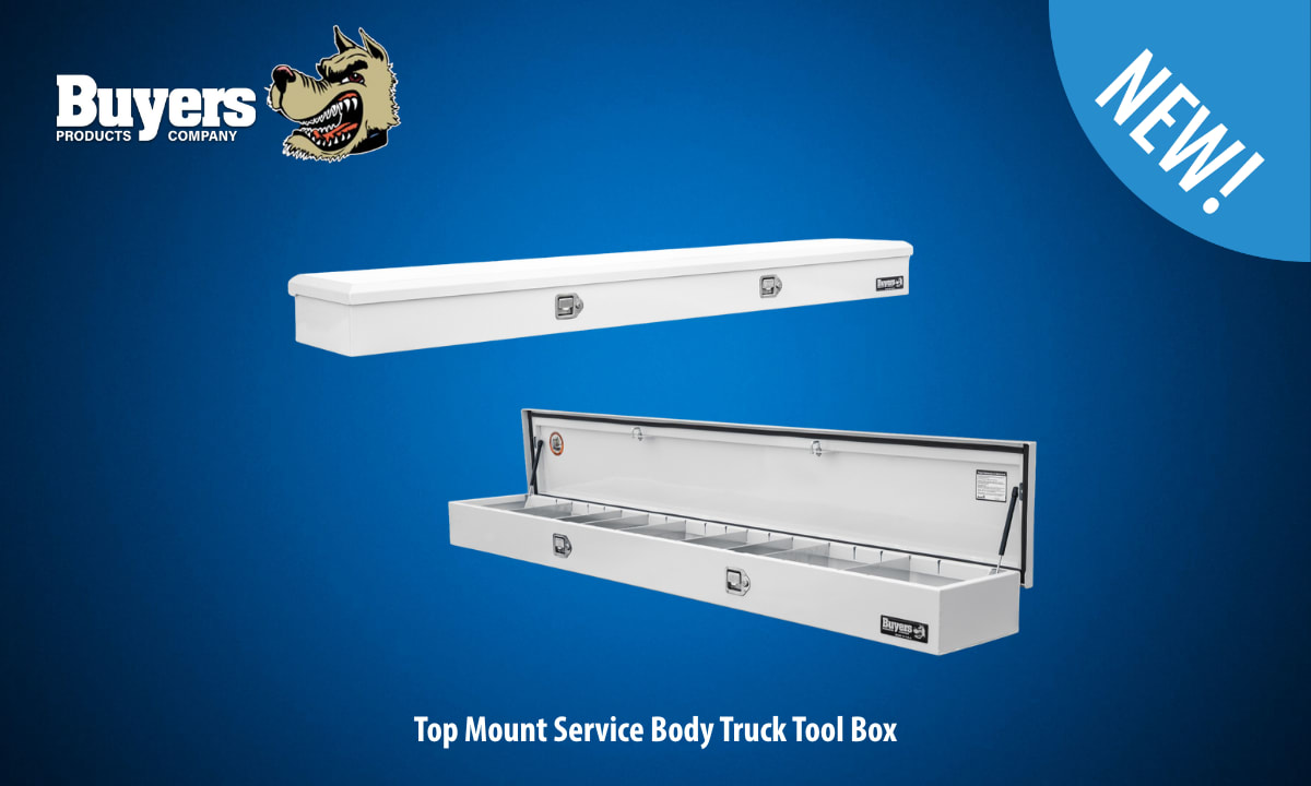 Buyers Products Introduces Top Mount Service Body Tool Box Line | Work ...