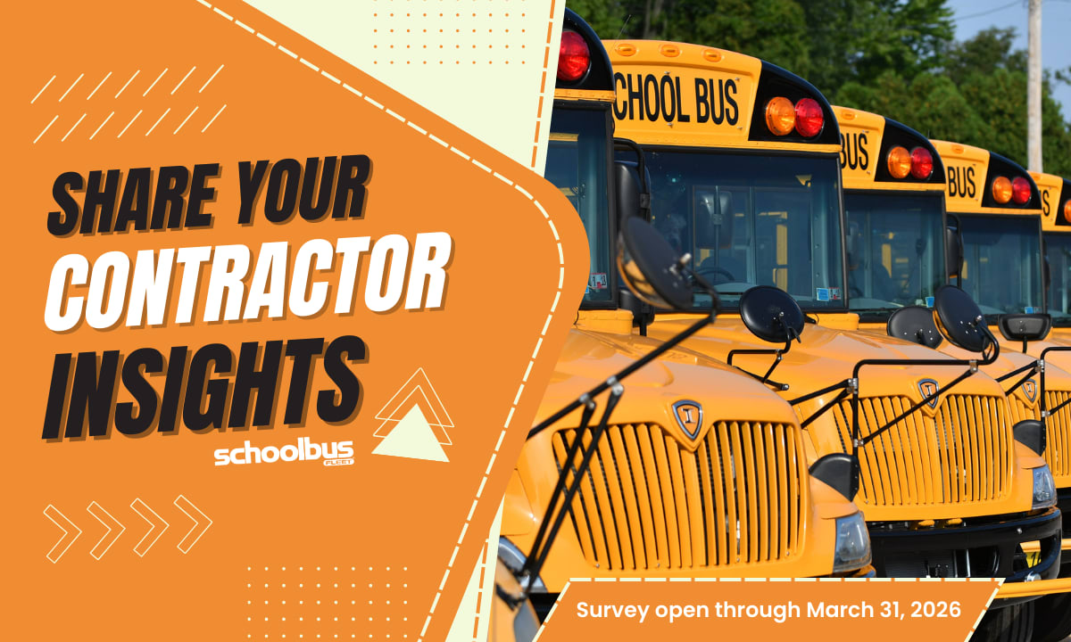 Calling All Contractors: 2026 Operations Survey Open | School Bus Fleet
