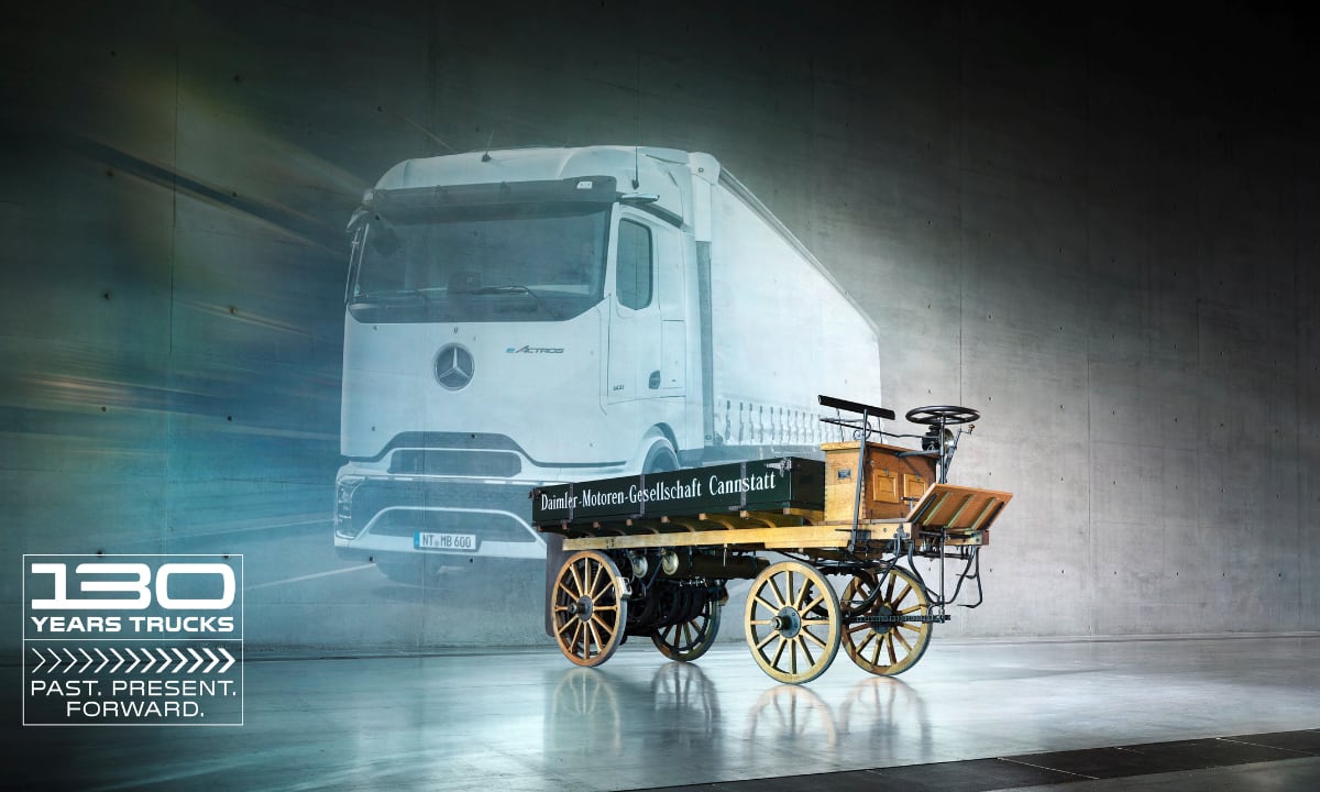 A Photo Tour of 130 Years of Mercedes-Benz Trucks | Work Truck Online