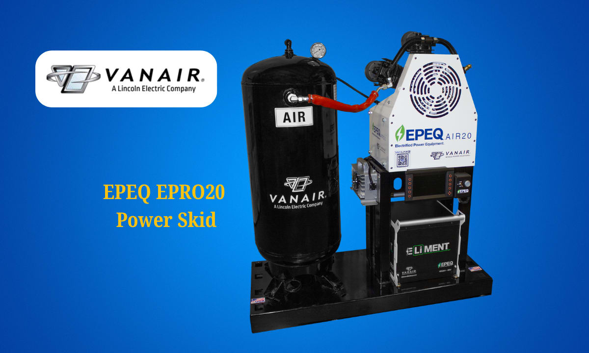 エナジーパワー Vanair Unveils Zero-Emission EPEQ EPRO20 Power Skid | Work Truck