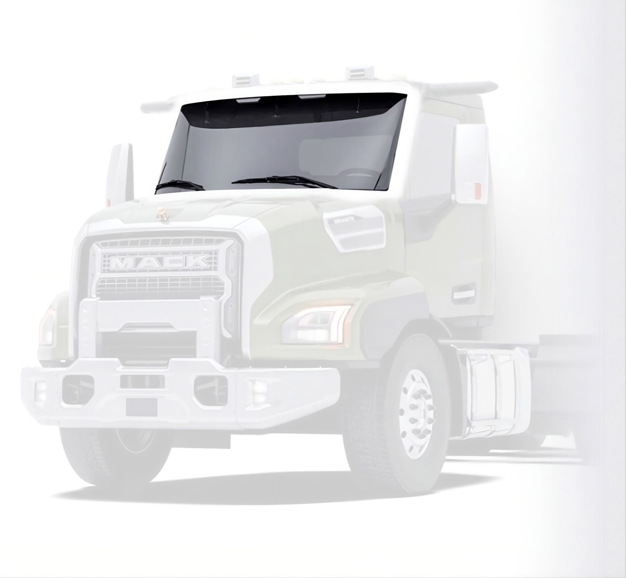 Mack Trucks Debuts Mack ImpactShield Windshield Technology on All-new Mack Granite and Expanded New Truck Lineup