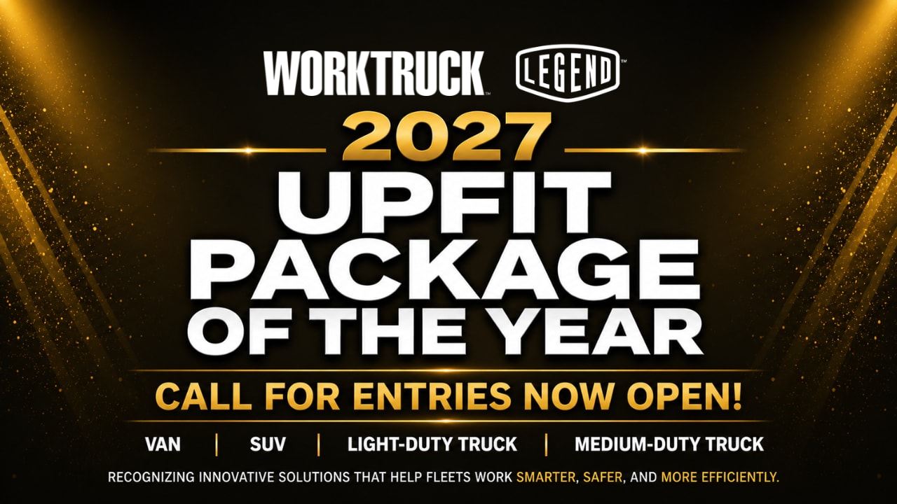 Fourth Annual Upfit Package of the Year Awards Open for 2027 Entries