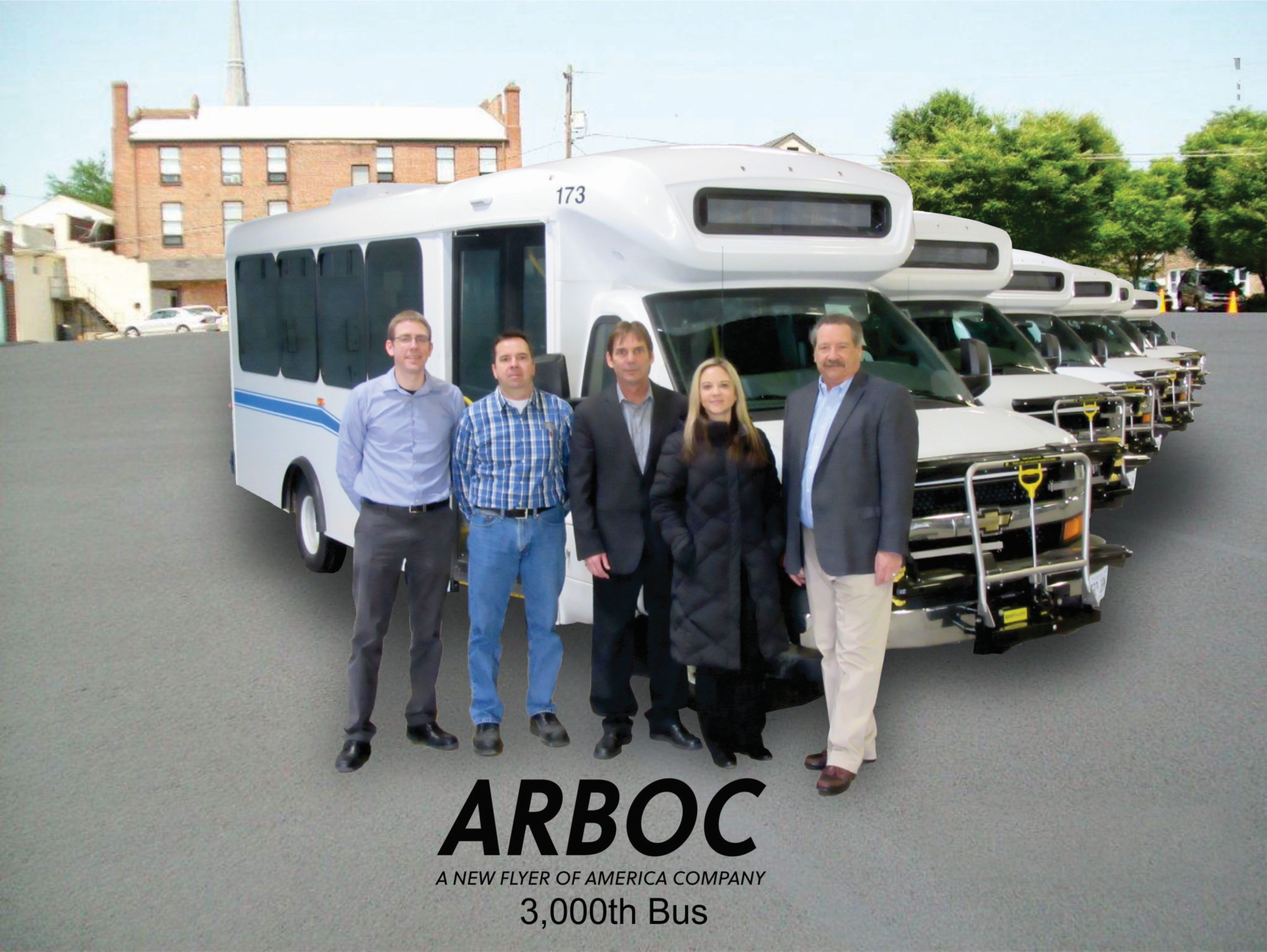 ARBOC Specialty Vehicles produces 3,000th bus | Metro