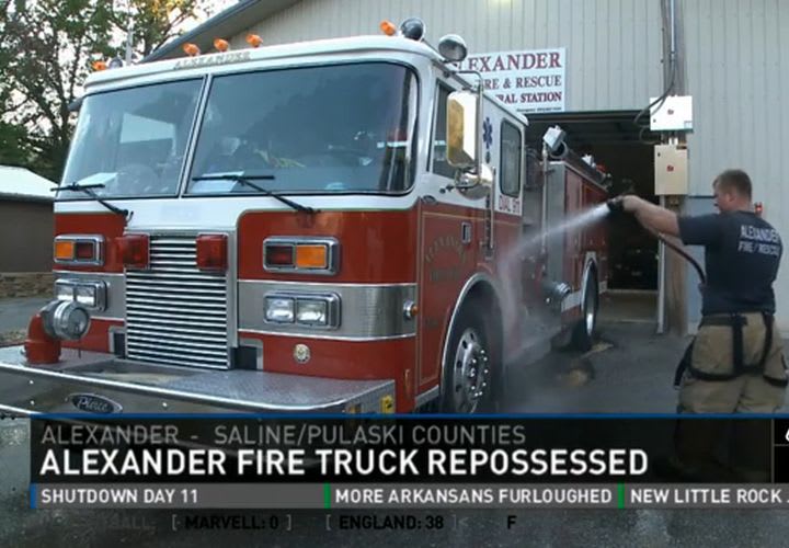 Ark. City's Fire Truck Repossessed | Government Fleet