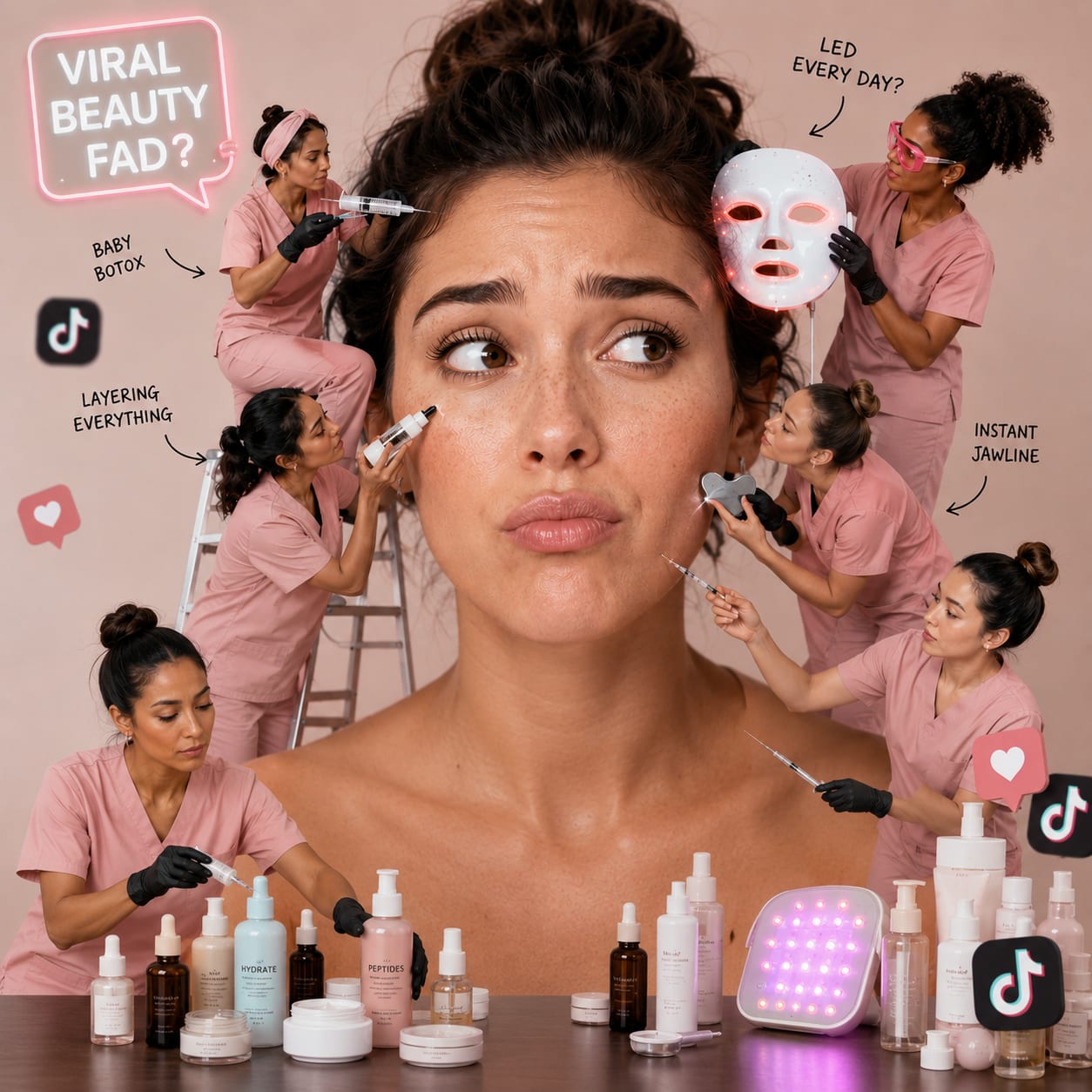Leading Aesthetic Medical Doctor Fact-Checks 7 Viral Social Media Beauty Trends