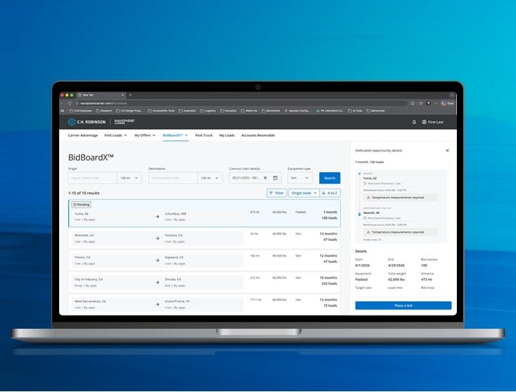 New C.H. Robinson Tool Opens Door to More Predictable Freight