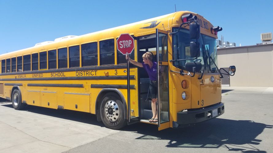 PHOTOS: California Loading, Unloading Safety | School Bus Fleet