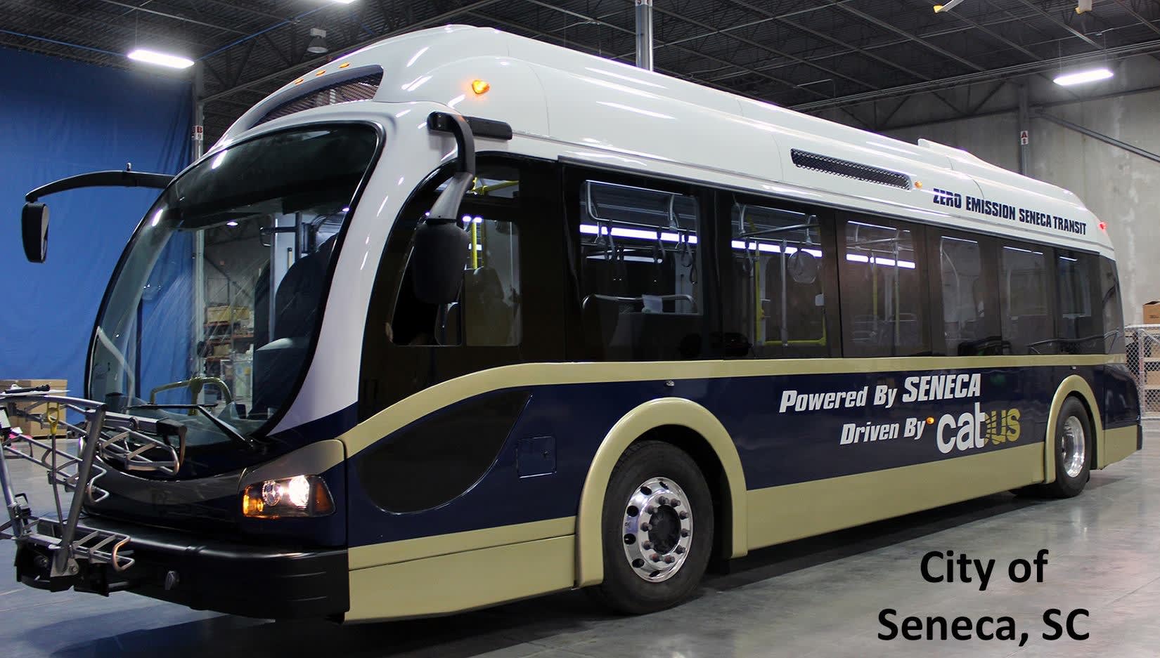 Seneca, S.C. touts 'world's first all-electric bus fleet' | Metro
