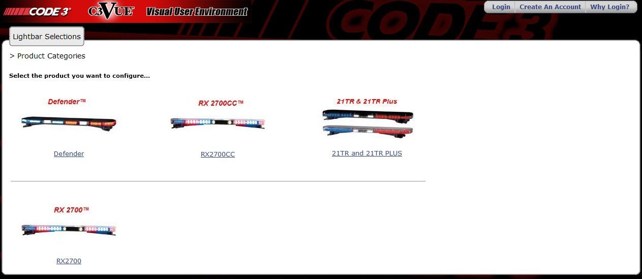 Code 3 Introduces C3VUE Web-based Product Configurator | Government Fleet