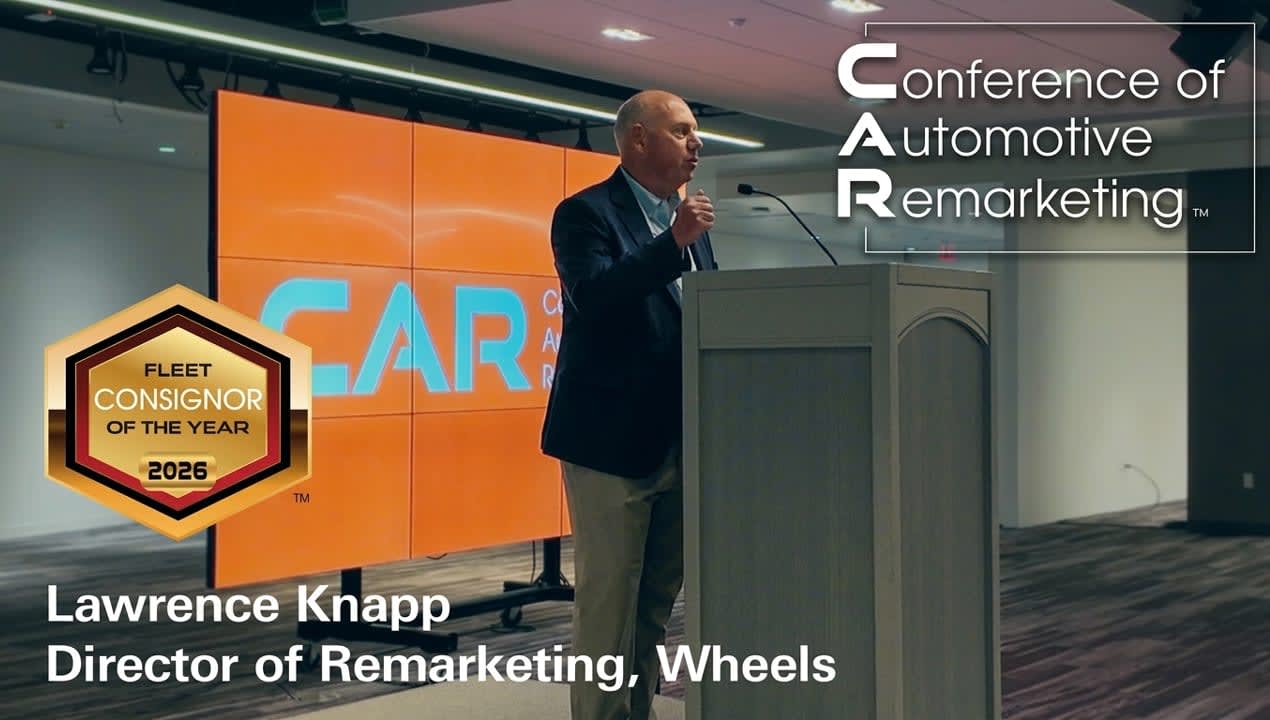 CAR2026: Lawrence Knapp Wins Consignor of the Yr CAR2026: Lawrence Knapp Wins Consignor of the Yr