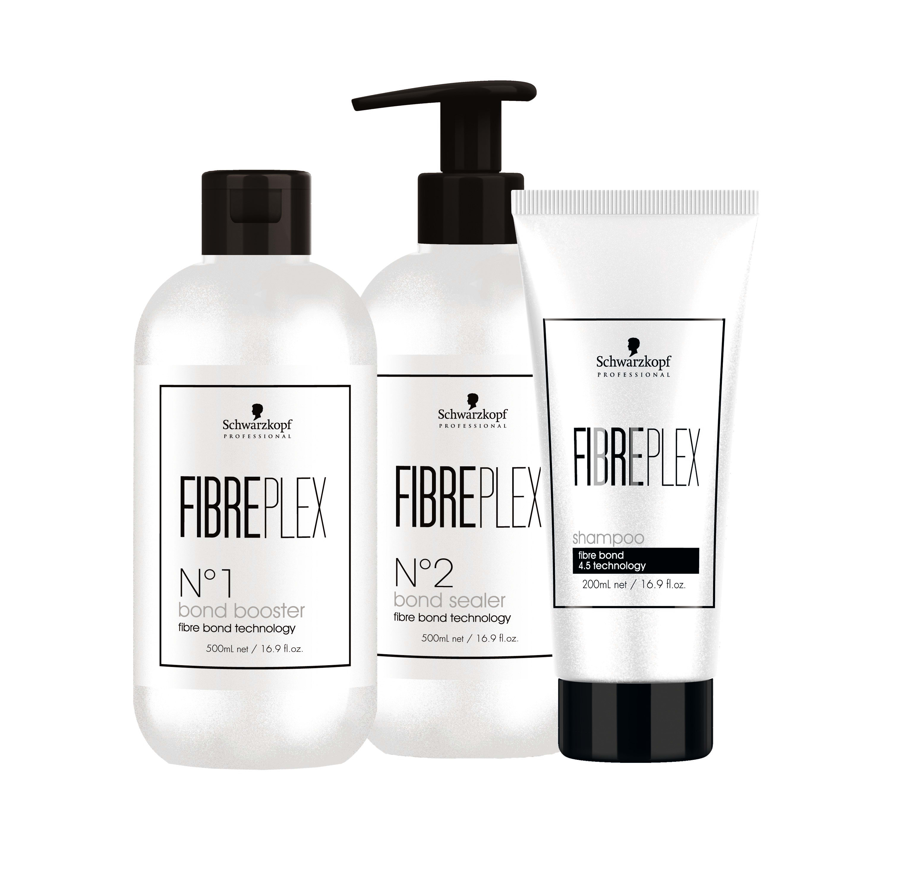 Schwarzkopf FIBREPLEX セット 500mL Schwarzkopf Professional Introduces New Fibreplex Bond Enforcing
