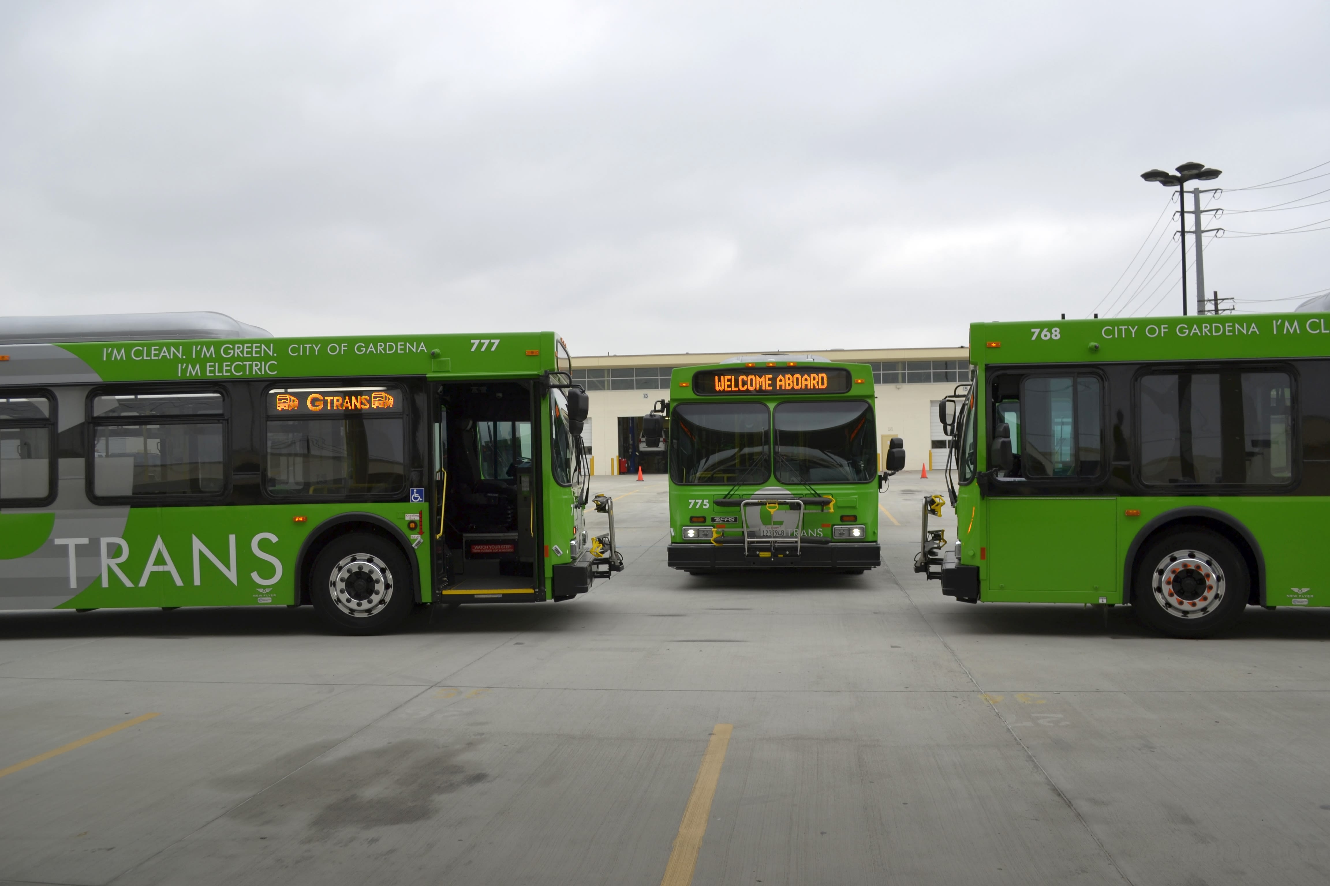 [Photos] GTrans deploys zero-emission electric buses into service | Metro