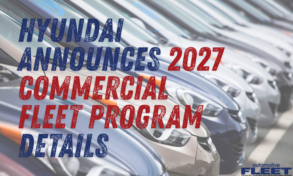 Hyundai Releases 2027 Business Program Incentives 