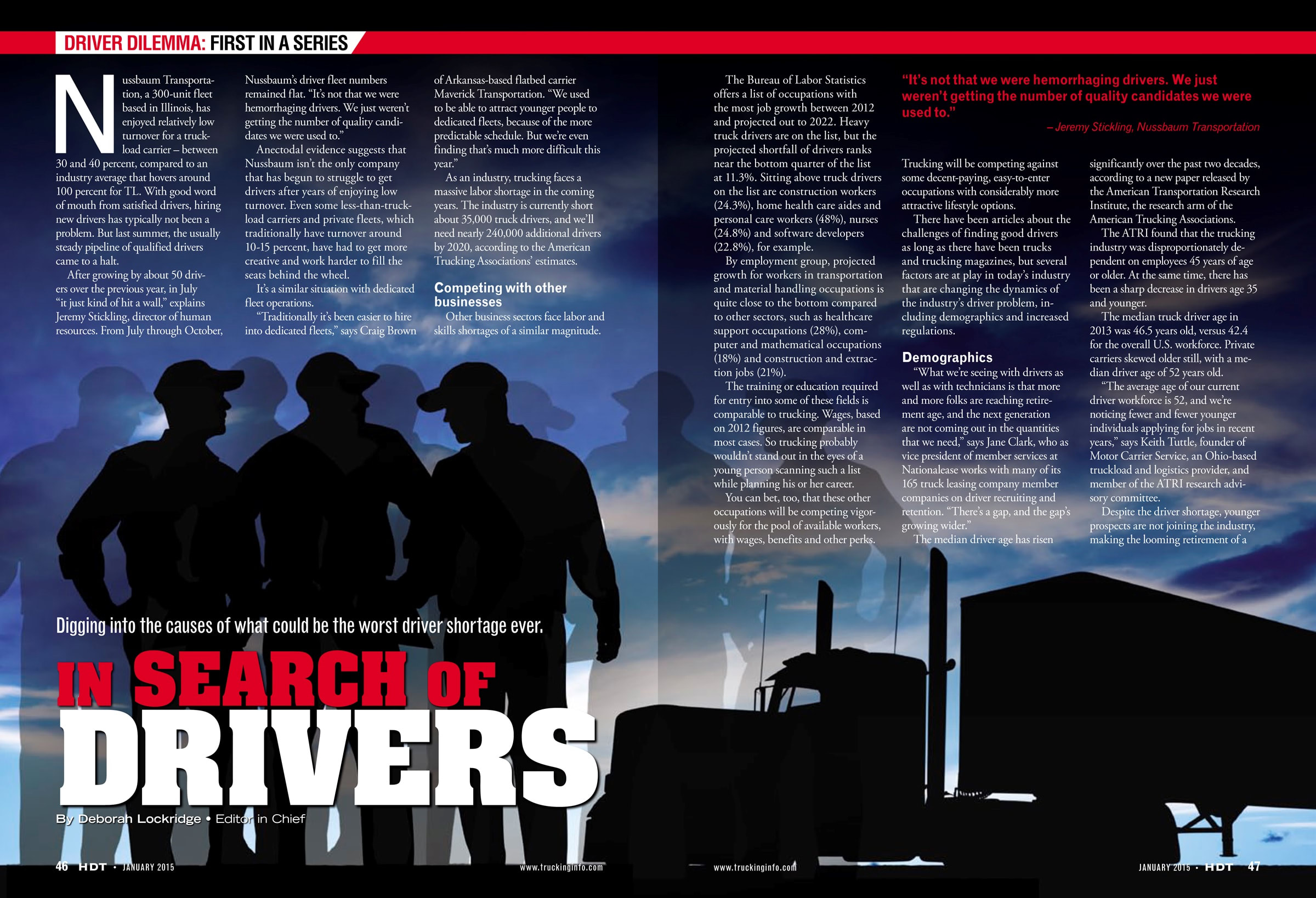 Driver Dilemma: An In-Depth Series on the Driver Shortage | Heavy Duty ...