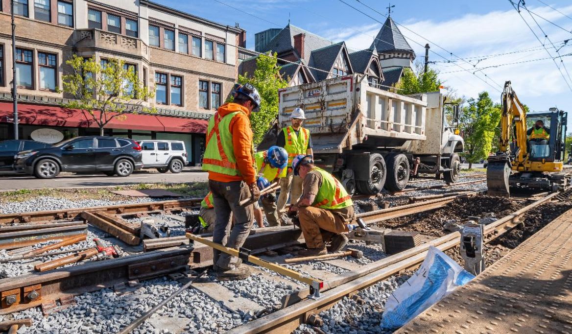 Boston's MBTA Completes Latest Green Line Work