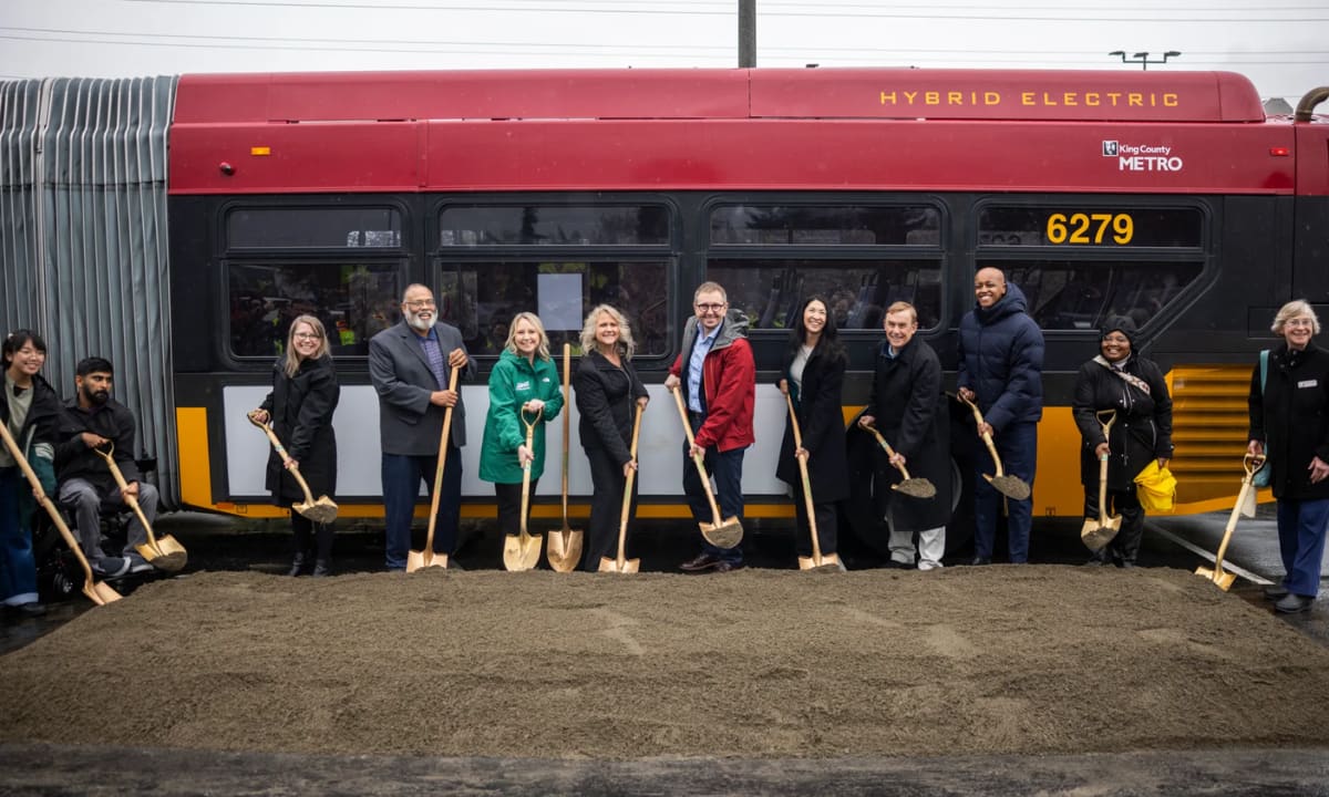 Seattle’s King County Breaks Ground on RapidRide I Line to Expand High-Capacity Transit