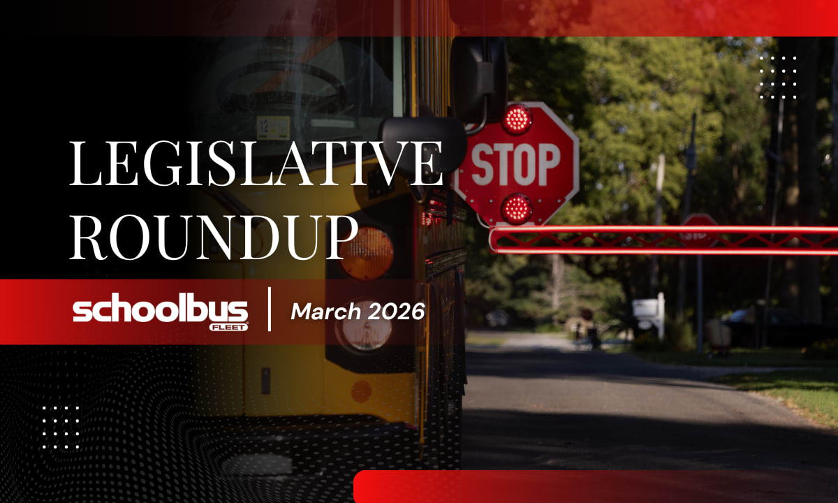 School Bus Laws to Watch: Stop-Arm Enforcement, EV Mandates & Seat Belts
