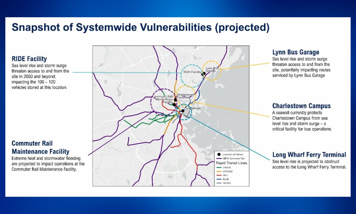 MBTA Unveils First Systemwide Climate Resilience Roadmap