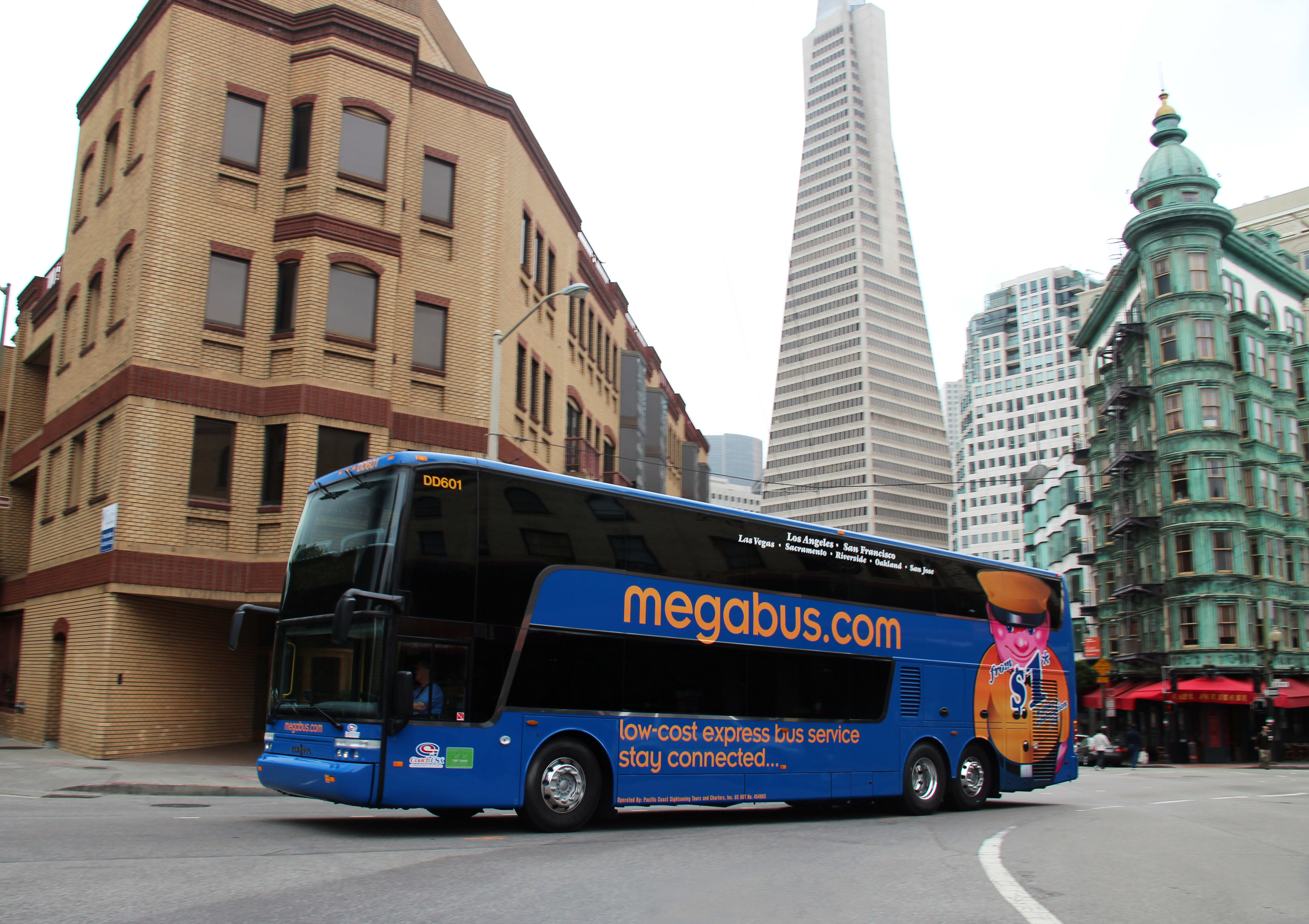 Megabus Dogs Megabus, Coach USA implementing GreenRoad system | Metro