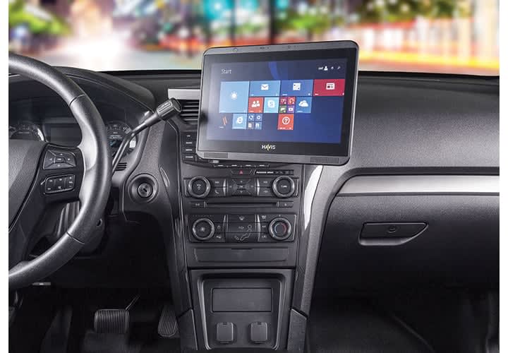 Touch Screen Display and Dash Mounts | Government Fleet