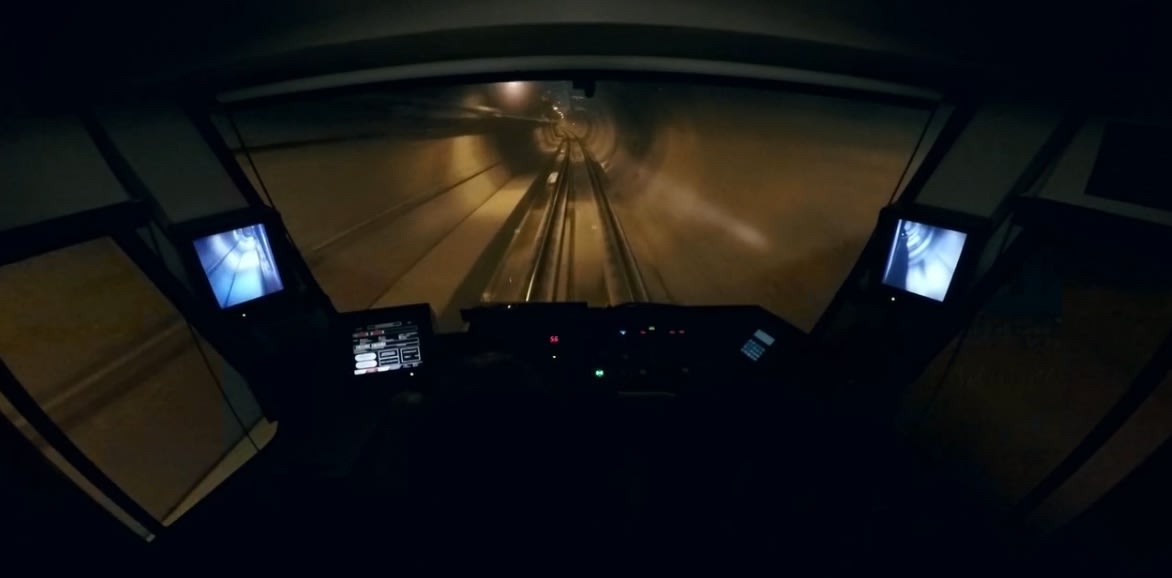 University Link Light Rail Train Testing | Metro