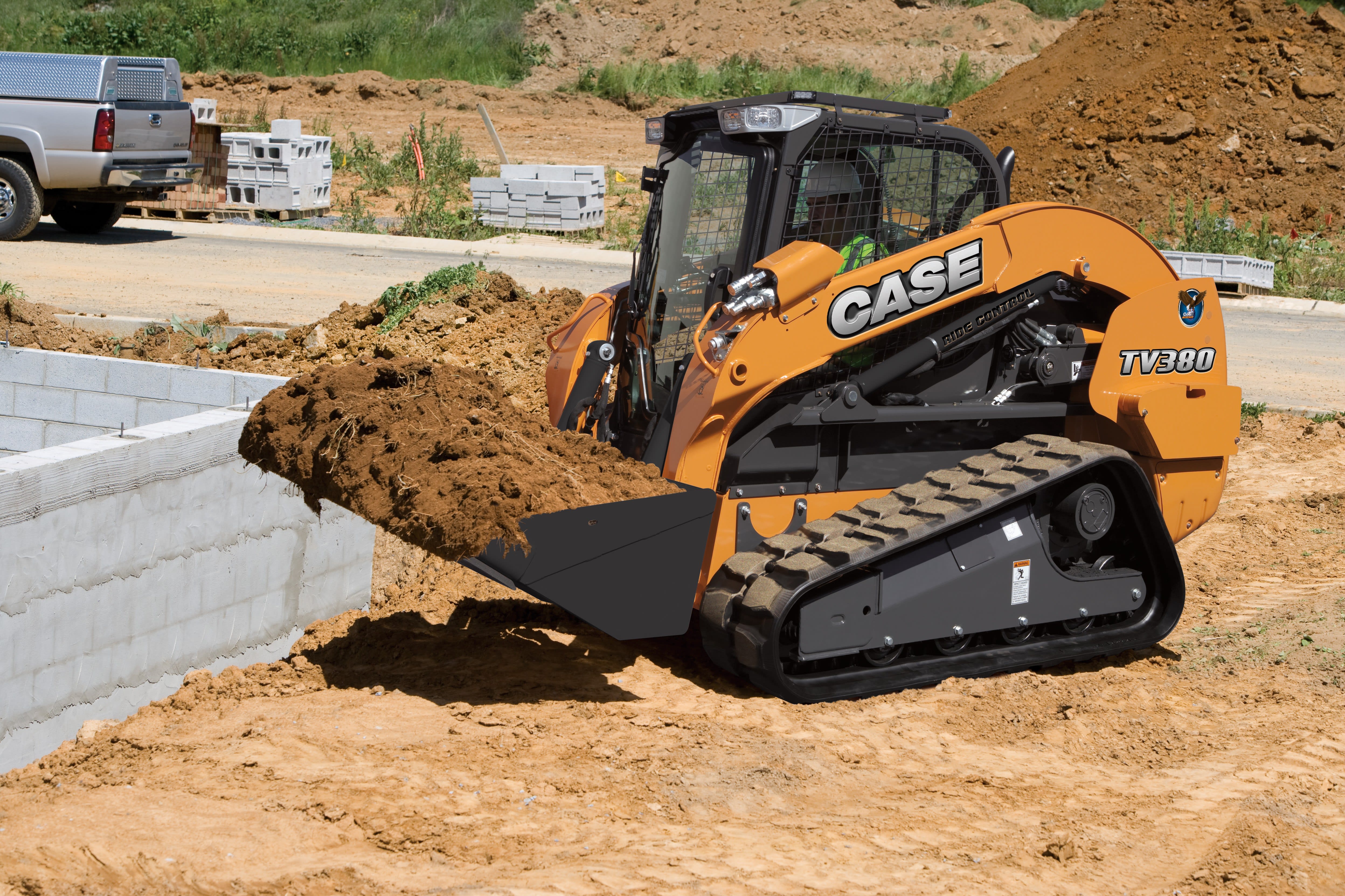 TR320 and TV380 Alpha Series Compact Track Loaders | Government Fleet
