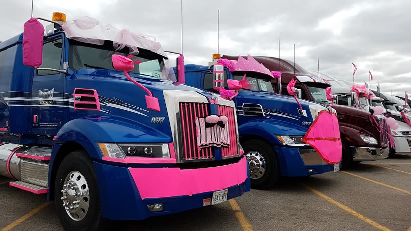 Trucking For a Cure Annual Truck Convoy [Photos] | Heavy Duty Trucking
