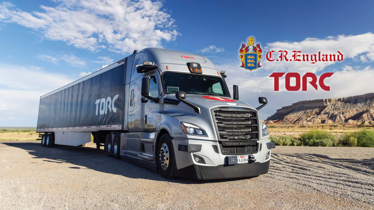 Torc Robotics Partners with C.R. England on Level 4 Autonomy Pilot ...