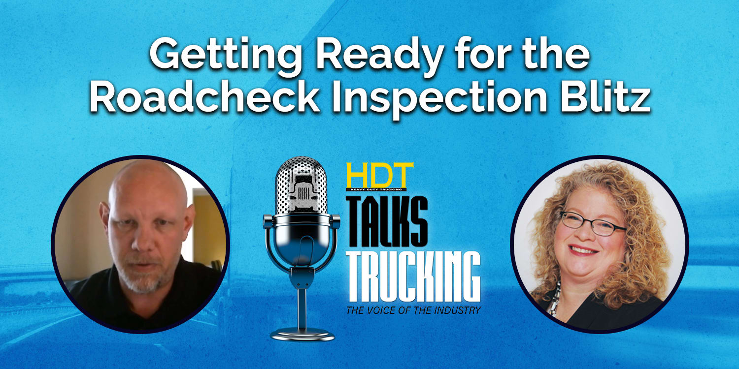 Getting Ready for the Roadcheck Inspection Blitz [Video] | Heavy Duty ...
