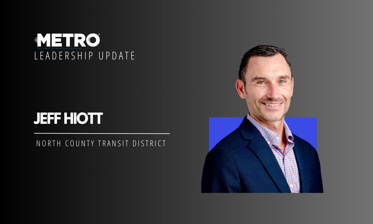 California's NCTD Adds Jeff Hiott to Management Team | Metro
